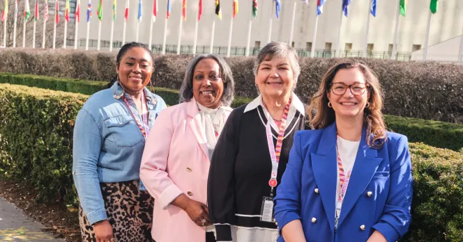Delegates at the UNCSW